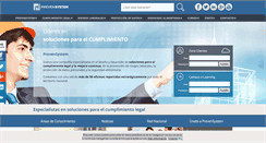 Desktop Screenshot of prevensystem.com